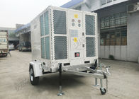 Mobile 10HP เทรลเลอร์ติดตั้งเต็นท์ Aircon 8 Ton สำหรับเช่ากิจกรรมกลางแจ้ง